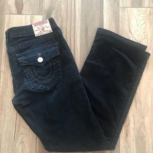 Size 29 x 29” True Religion Jeans Corduroy